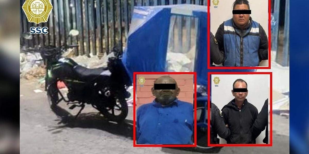 Horror en Iztapalapa Detienen a hombres con cadáver en un mototaxi