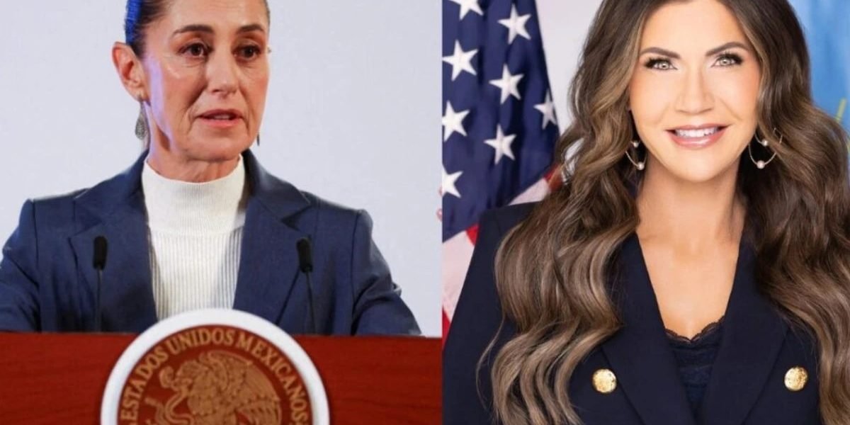 Kristi Noem y Claudia Sheinbaum Un encuentro clave para la seguridad regional